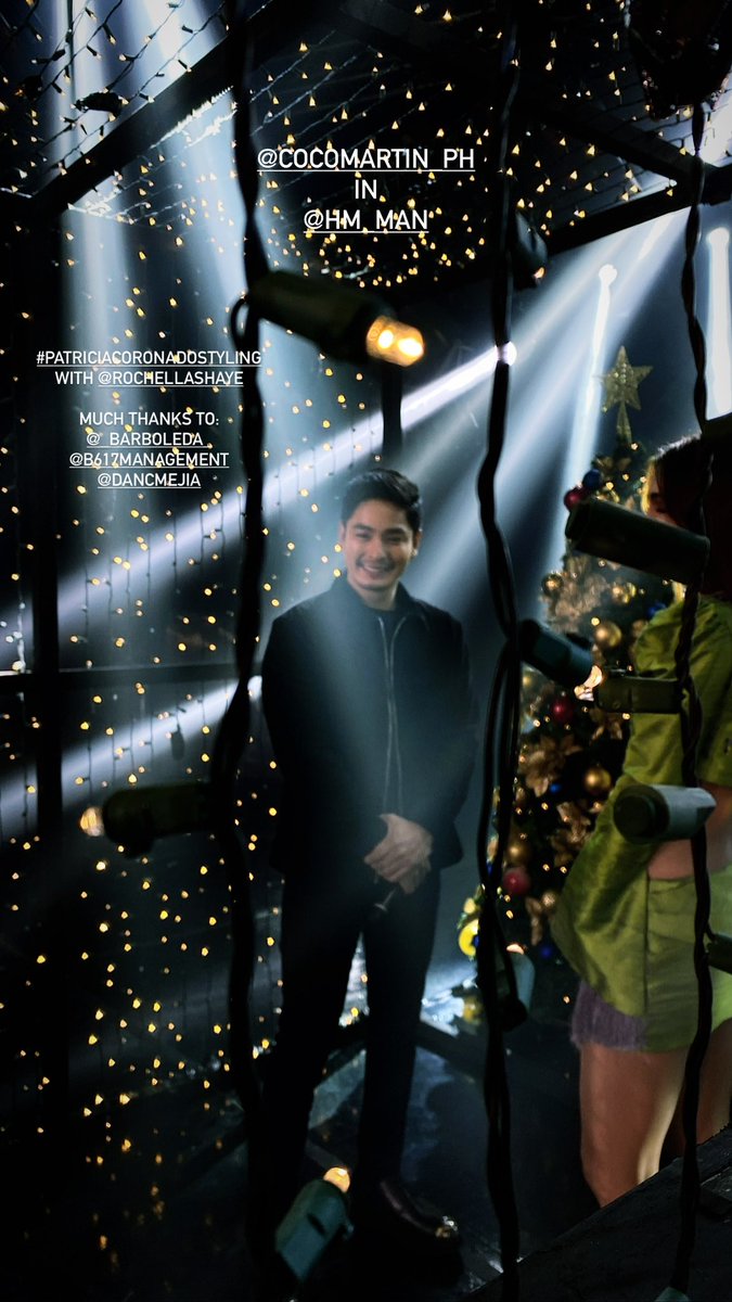 #CocoMartin #ABSCBNChristmasSpecial2022

#PatriciaCoronadoStyling 
#B617Management