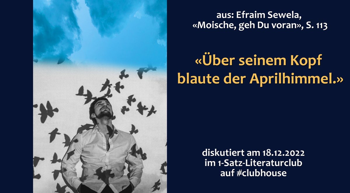 Die verbalisierte Farbe strahlt wundersame #Energie aus: #verändert der #Himmel aktiv seine Farbe? Nein: Sehzellen der #Netzhaut vollziehen das #Wunder: Wir bestimmen, wie wir die Welt betrachten.
Foto: Olya Prutskova, Pexels
1satzliteraturclub.com
#Bücher #Literatur