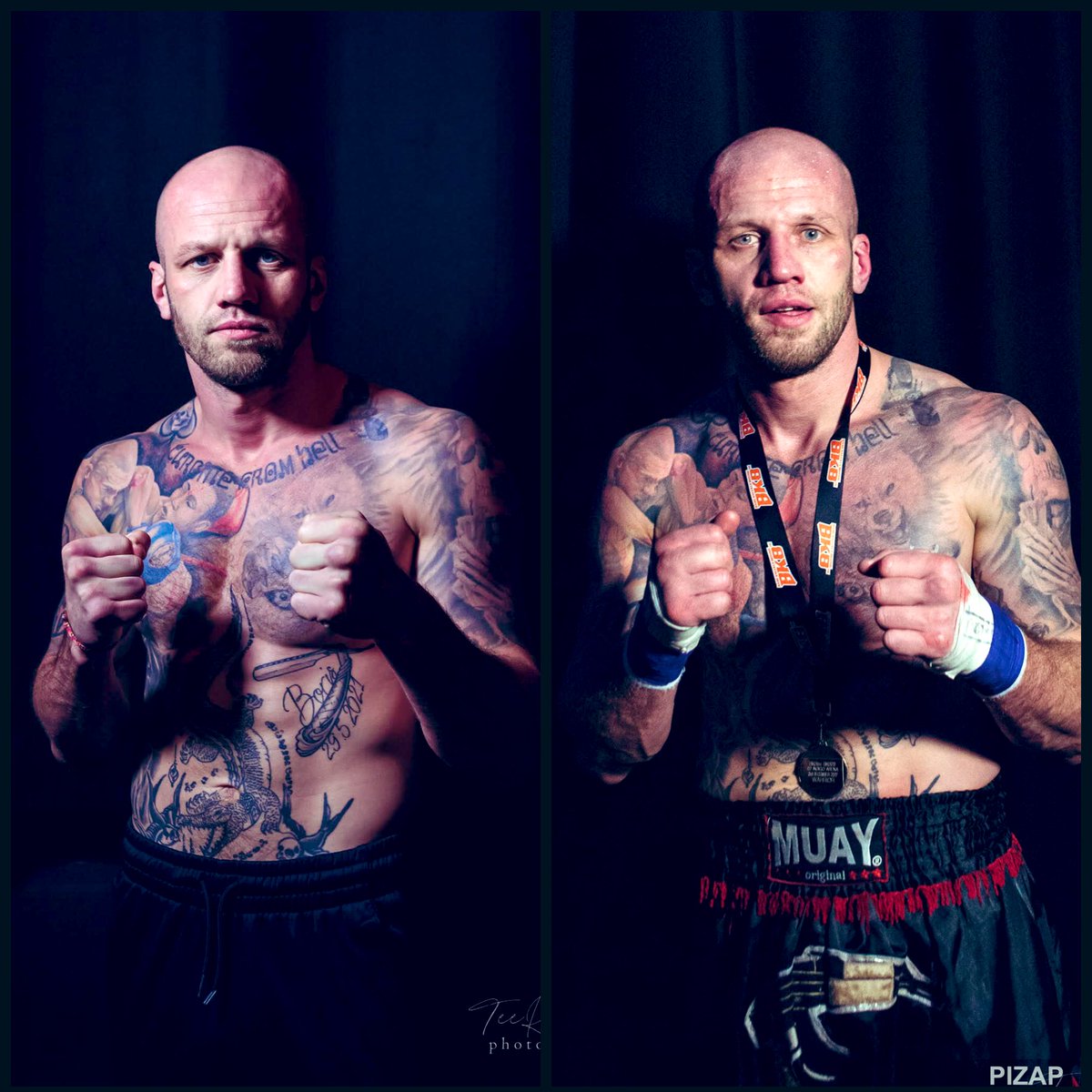 bkb_official1's tweet photo. Zdneck Pernica 💥 Bare Knuckle Boxer 💥

Before and After at #BKB29 

📷 TeeReskah 

#bkb #bkb30 #bkbthailand #bareknuckle https://t.co/Z27Splov9h