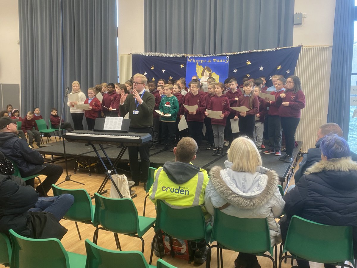 Mrs McGlone 🍎 (@mcglone_mrs) on Twitter photo Our P6s performed for parents and pupils, led by our Choral Director <a href="/JEGreechan/">James Greechan</a>.Big thank you to Mr Greechin for helping them to develop their musical talents and to <a href="/rcmotherwell/">Motherwell Diocese</a> for providing us with this opportunity.Congratulations to our P6 ⭐️⭐️⭐️ Our P6s performed for parents and pupils, led by our Choral Director <a href="/JEGreechan/">James Greechan</a>.Big thank you to Mr Greechin for helping them to develop their musical talents and to <a href="/rcmotherwell/">Motherwell Diocese</a> for providing us with this opportunity.Congratulations to our P6 ⭐️⭐️⭐️