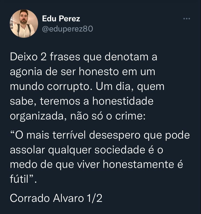 Rconstantino's tweet photo. É duro ser honesto no Brasil sim, um país dominado por malandros e bandidos. Mas é a única forma que pessoas decentes podem ser. E vale pela consciência limpa, além do que o acerto de contas pra valer é com Deus, não com Xande, aquele que se acha Deus… https://t.co/sn44H6yL1x