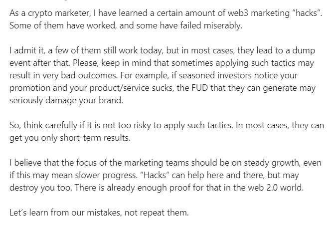 #crypto #cryptomarketing