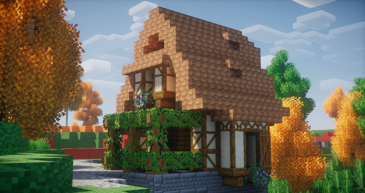 Dawn Of Time on Twitter: "~ Here is a few houses medieval style