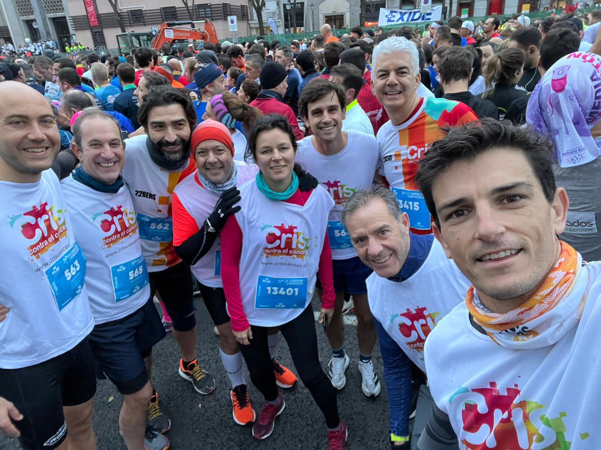 antonioper_mar's tweet photo. Gran equipo @criscancer llevando la investigación en cáncer por las calles de Madrid en la @correrempresas https://t.co/A2Z6TDJGTI
