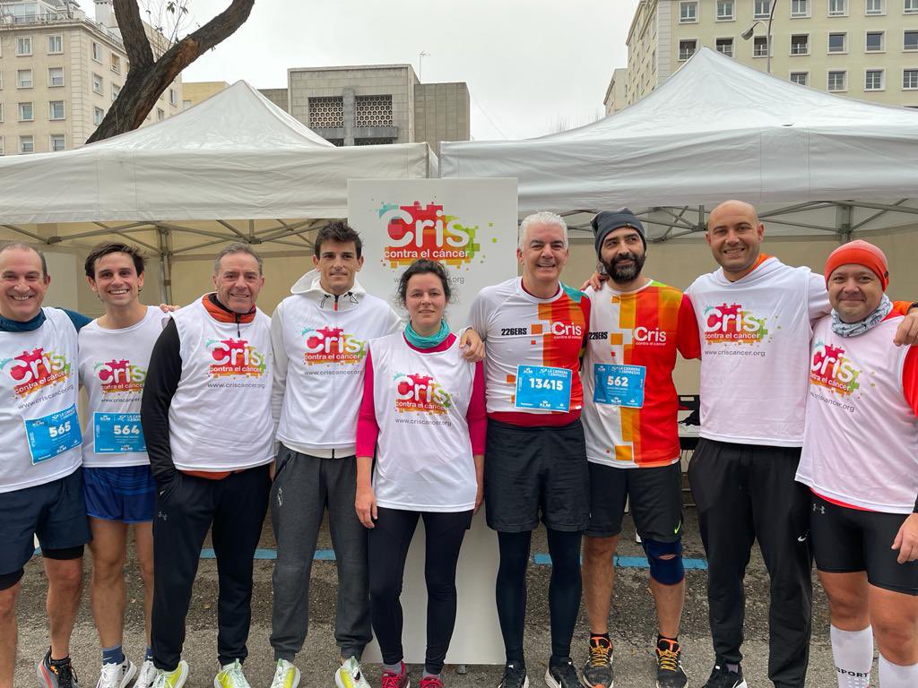antonioper_mar's tweet photo. Gran equipo @criscancer llevando la investigación en cáncer por las calles de Madrid en la @correrempresas https://t.co/A2Z6TDJGTI