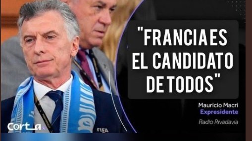 Esto es un trabajo en equipo, ¡A no bajar los brazos! ¡Haz lo tuyo, Mufasa! #MacriMufa #LaPierreDeTandil