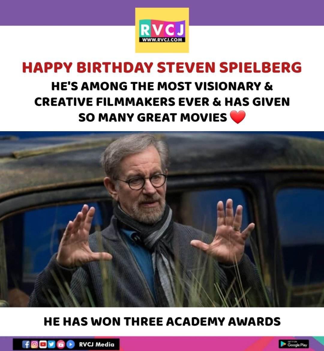 Happy Birthday Steven Spielberg!    