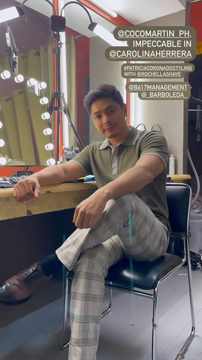 #CocoMartin
#ABSCBNChristmasSpecial 

#PatriciaCoronadoStyling
#B617Management
