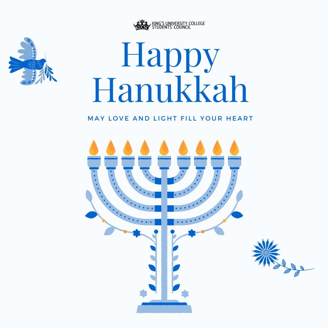 KUCSC wants to wish all those celebrating a Happy Hanukkah 💚