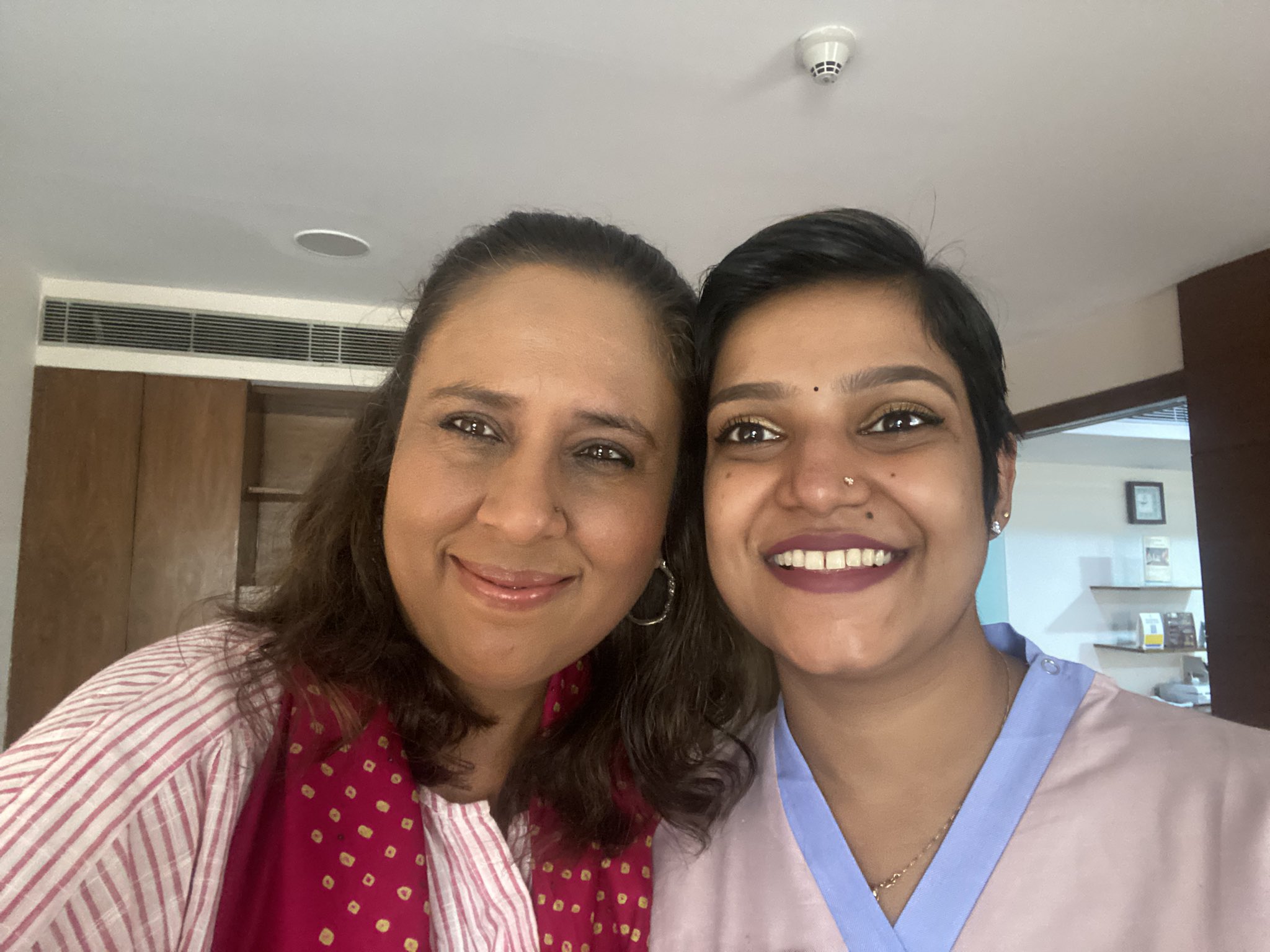 barkha dutt on Twitter: "Thank you Nurses Tenzin , Viso & Priyanka for ...