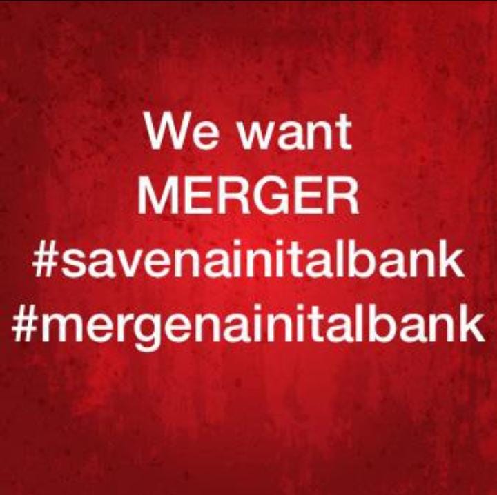CSKanyalNTBL's tweet photo. #SaveNainitalBank 
@nboaofficial we request fellow bankers and even non-bankers to support us in our fight against the wrong decision of disinvestment. https://t.co/kw1ANsWKeo