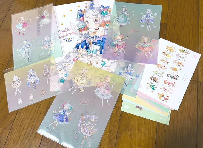 coliliさんの個展、
くろろんさんの個展、
水沢石鹸さんの通販、
kawaii展示会のお迎えちゃんたち! 