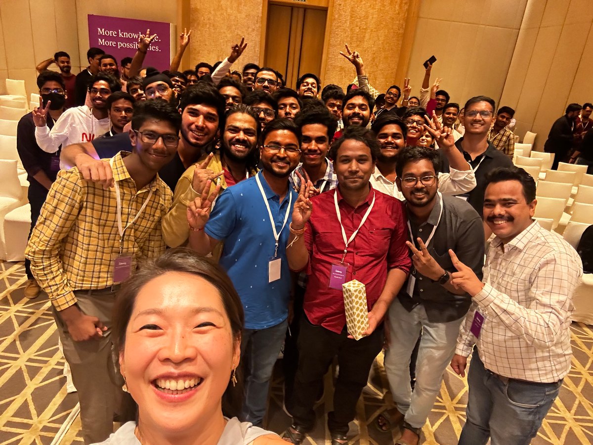 Thank you to my @udemy students who came to meet me in Hyderabad! Thank you to the student who brought me sweets (all the way from Nagpur). Thank you to the student who traveled 14 hours by train from Chennai to see me. Thank you for being awesome India! ❤️ Namaste 🙏