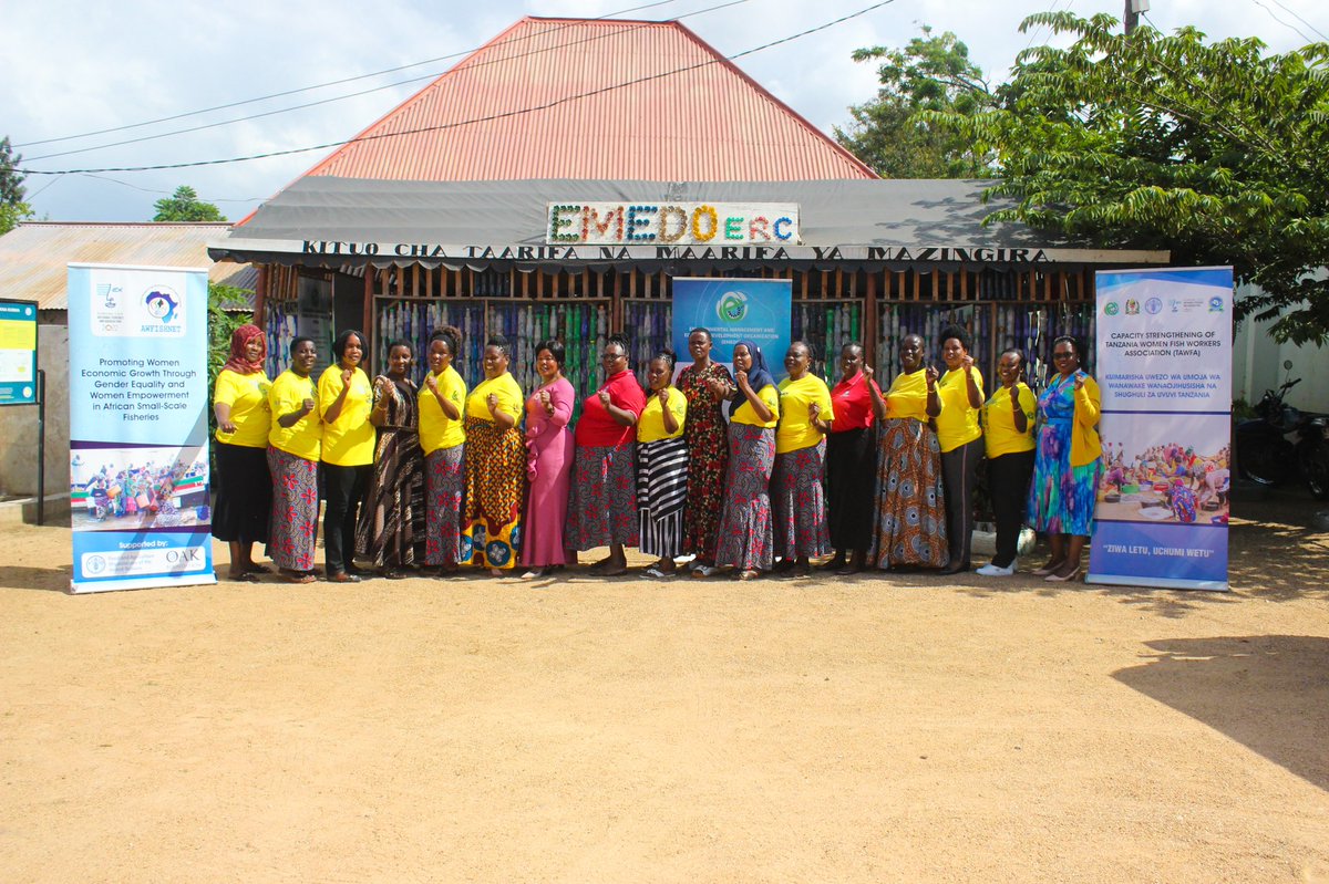 EMEDO19's tweet photo. It was a 2 days meeting of #TAWFA Lake zone leaders. Day 1 brought in regional n national leaders. Day 2 brought inleaders from 14 districts in the Lake Zone.
Generally, women in fisheries are marginalized n play in unequal n gender insensitive ecosystem https://t.co/TTt0LKLaMo