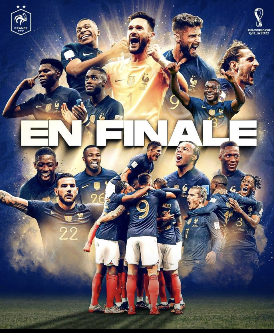 Un exemple de collectif,pour coudre à jamais une 3 eme Etoiles. Un grand moment de vie pour tous, le sport reste riche d’émotions, de passions, pour petits et grands, dans une dynamique humaine à l’échelle planétaire.Allez les bleus!!!.
