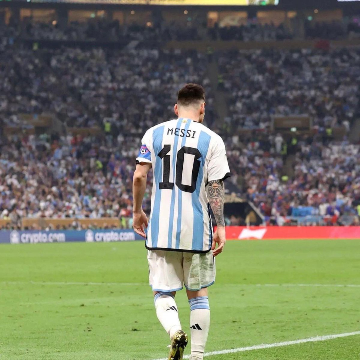 MdShami11's tweet photo. Congratulations Argentina for FIFA worldcup 2022 🏆  What an exciting match ❤️❤️ love it 🥰 
.
#fifaworldcup2022 #argentina #mdshami11 #france #leomessi https://t.co/u2vr5ThuiI
