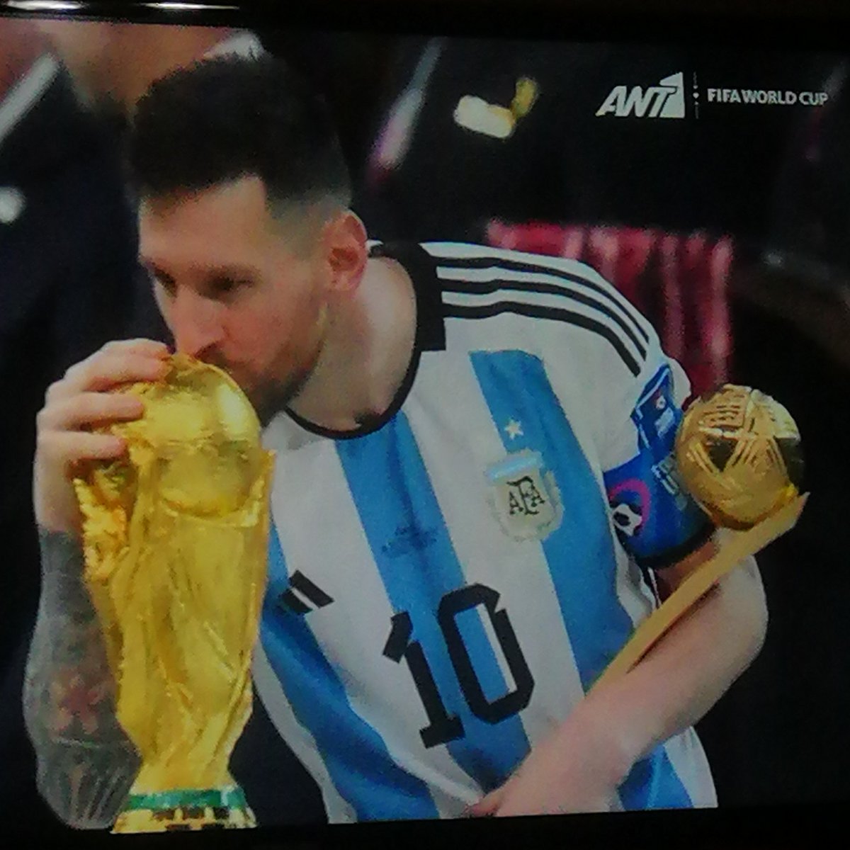 😍😍😍👏👏👏 #FIFAWorldCupgr #ARGFRA #messi