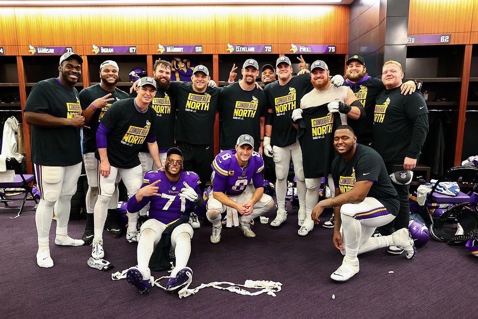 No quit in this team. NFC North Champs!