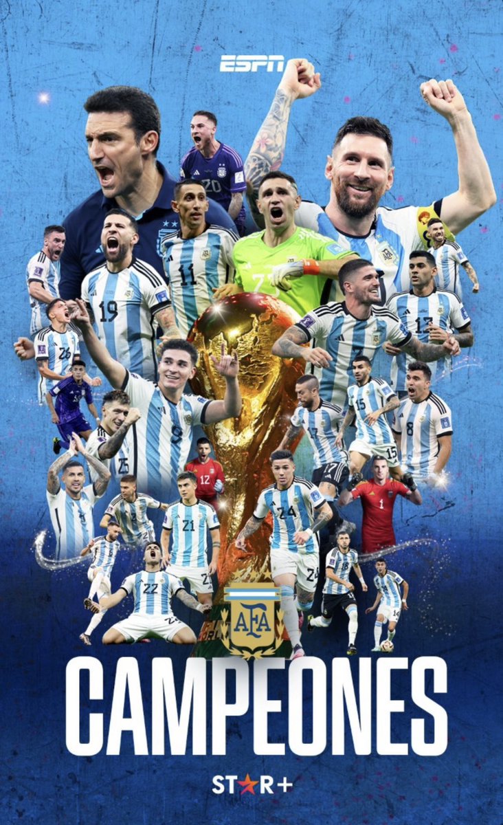 #Argentina 💙🤍💙 #ARG @ESPNArgentina