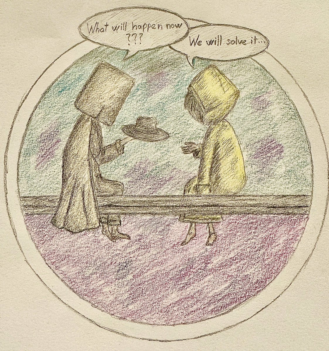 mono_drawing82's tweet photo. 💛🤎
-Wath will happen now?
-We will solve it…
#littlenightmares #littlenightmares2 #littlenightmaresfanart #six #mono #sixandmono #drawing #lnm2 #lnm #ln #ln2 #graphite #graphitedrawing #comics #comicbook #togetherforever #togetherwithme https://t.co/4AVTXlIiIg