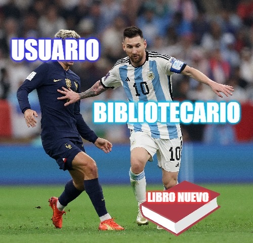 ¡Dejen paso! 
#memebibliotecario #bibliomeme