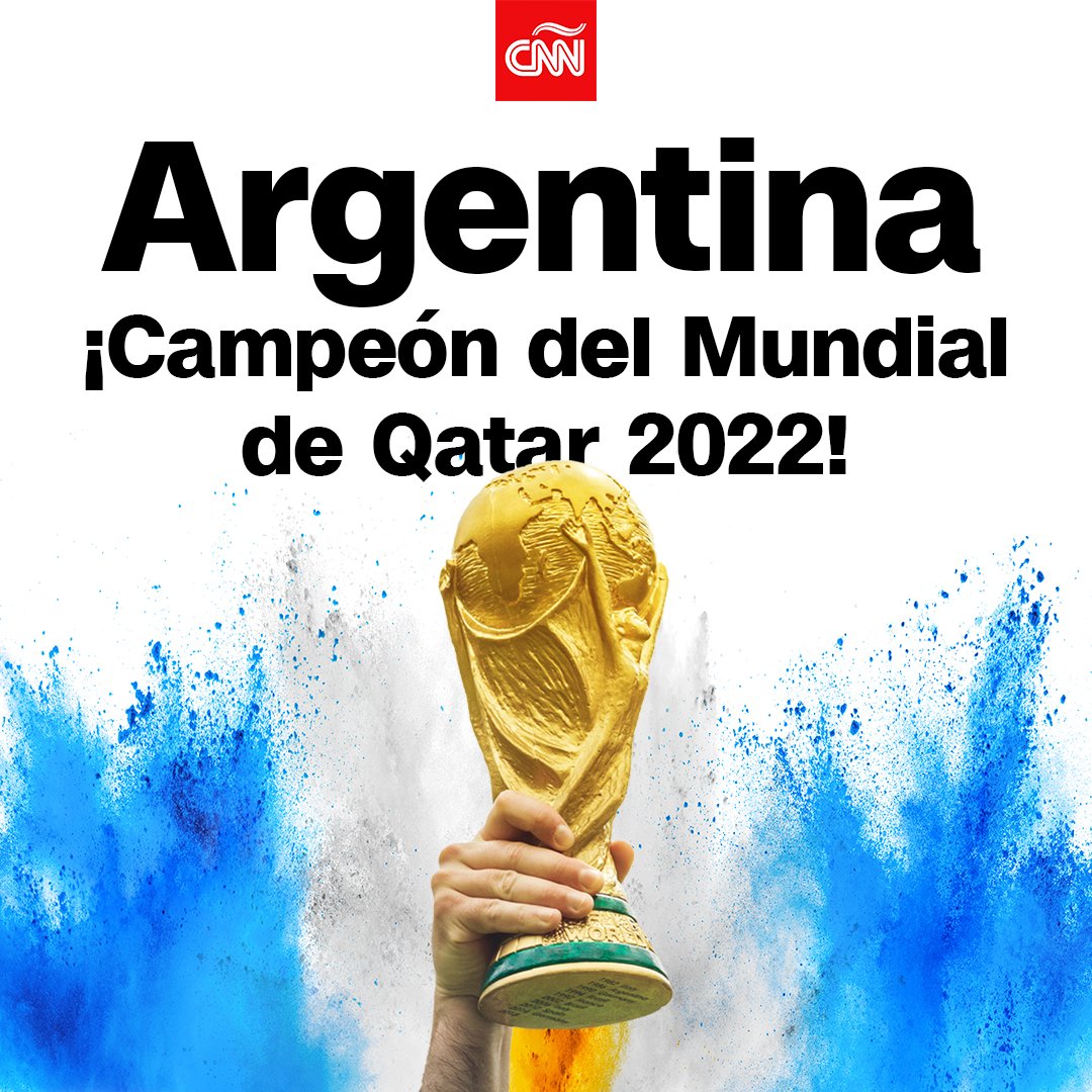 Al fin sucede: ¡Lionel Messi es campeón del mundo con Argentina!

cnn.it/3PISGHG