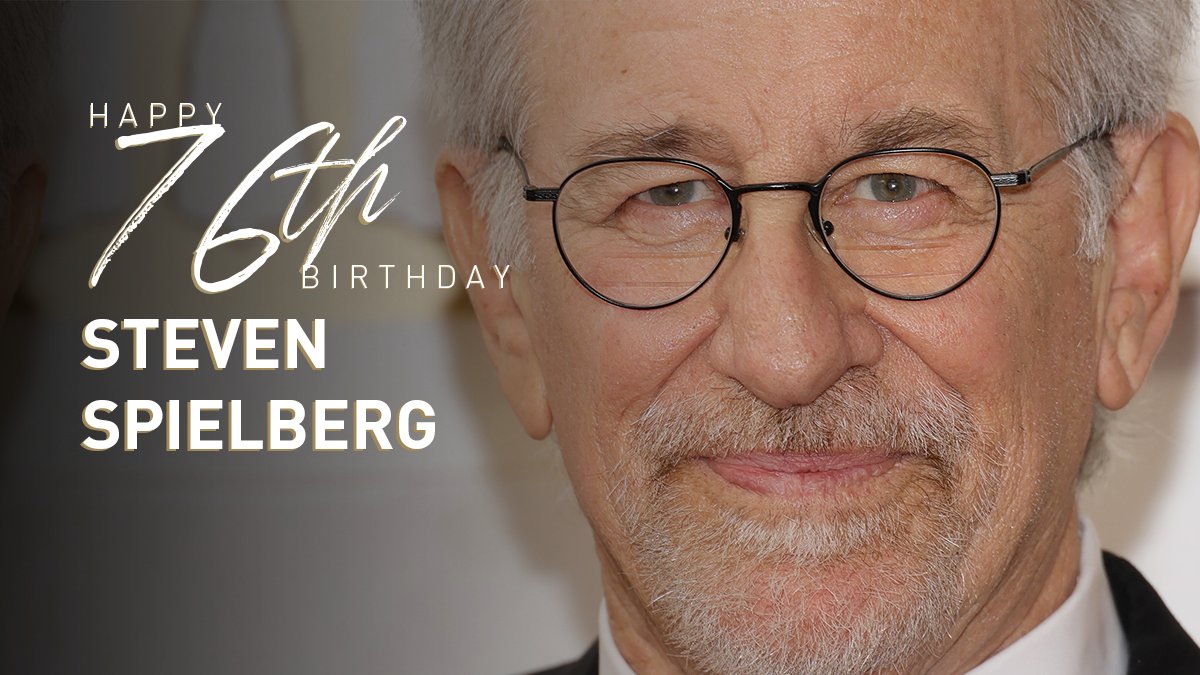 Happy birthday Steven Spielberg!

Read his bio here:  
