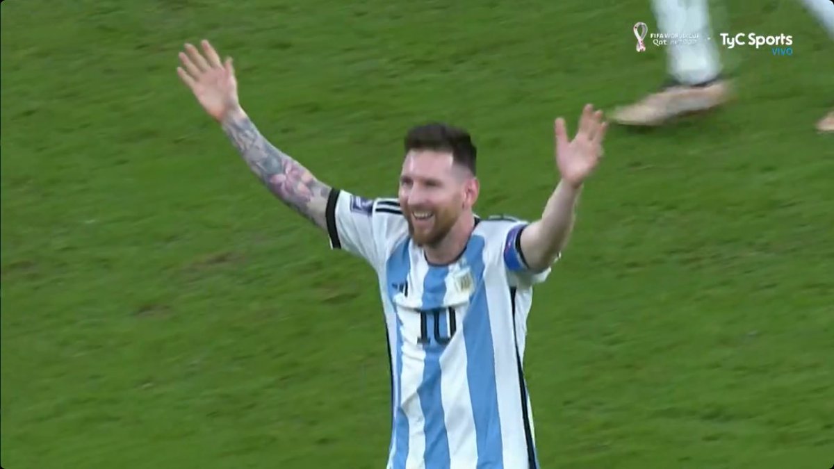 SOS CAMPEÓN DEL MUNDO LIONEL, SOS CAMPEÓN DEL MUNDO!!!!!