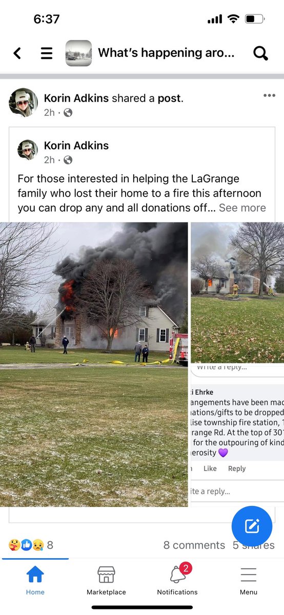 04Cosmo's tweet photo. Mr. Weagley, our High School Principal lost his home yesterday in a house fire. Our school district is putting a fundraiser together for our community in addition to his home community. Be on the look out for more information. Please keep the Weagley family in you prayers. https://t.co/AnUB7S4GOj