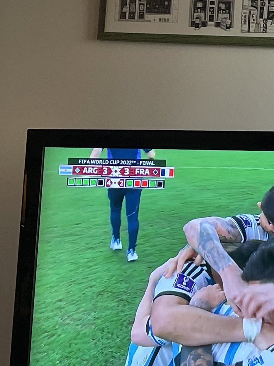 Argentina wins the Wordle Cup.