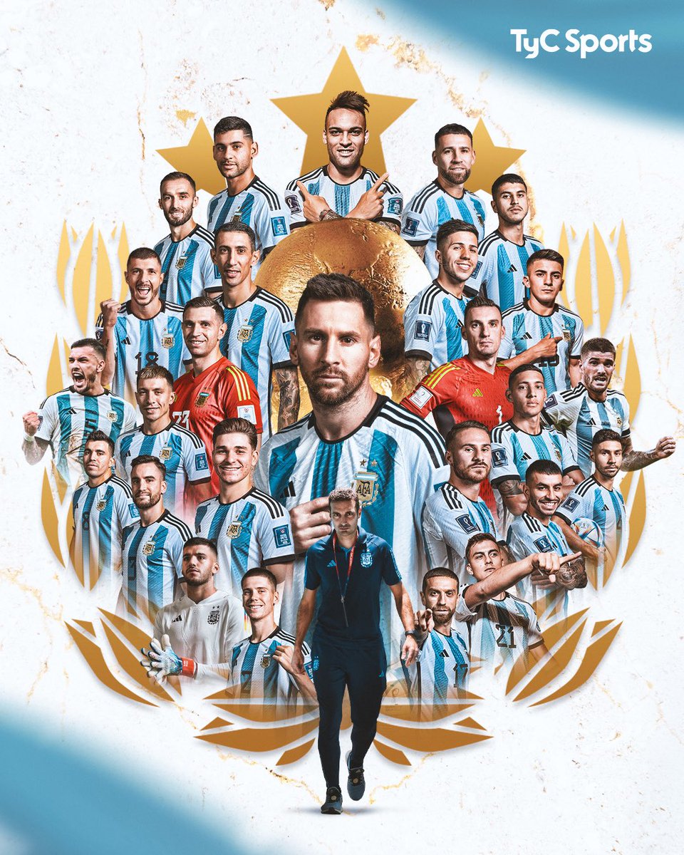 CAMPEONES DEL MUNDO! APLAUSOS DE PIE PARA ESTOS MUCHACHOS 🇦🇷🇦🇷🇦🇷🇦🇷
