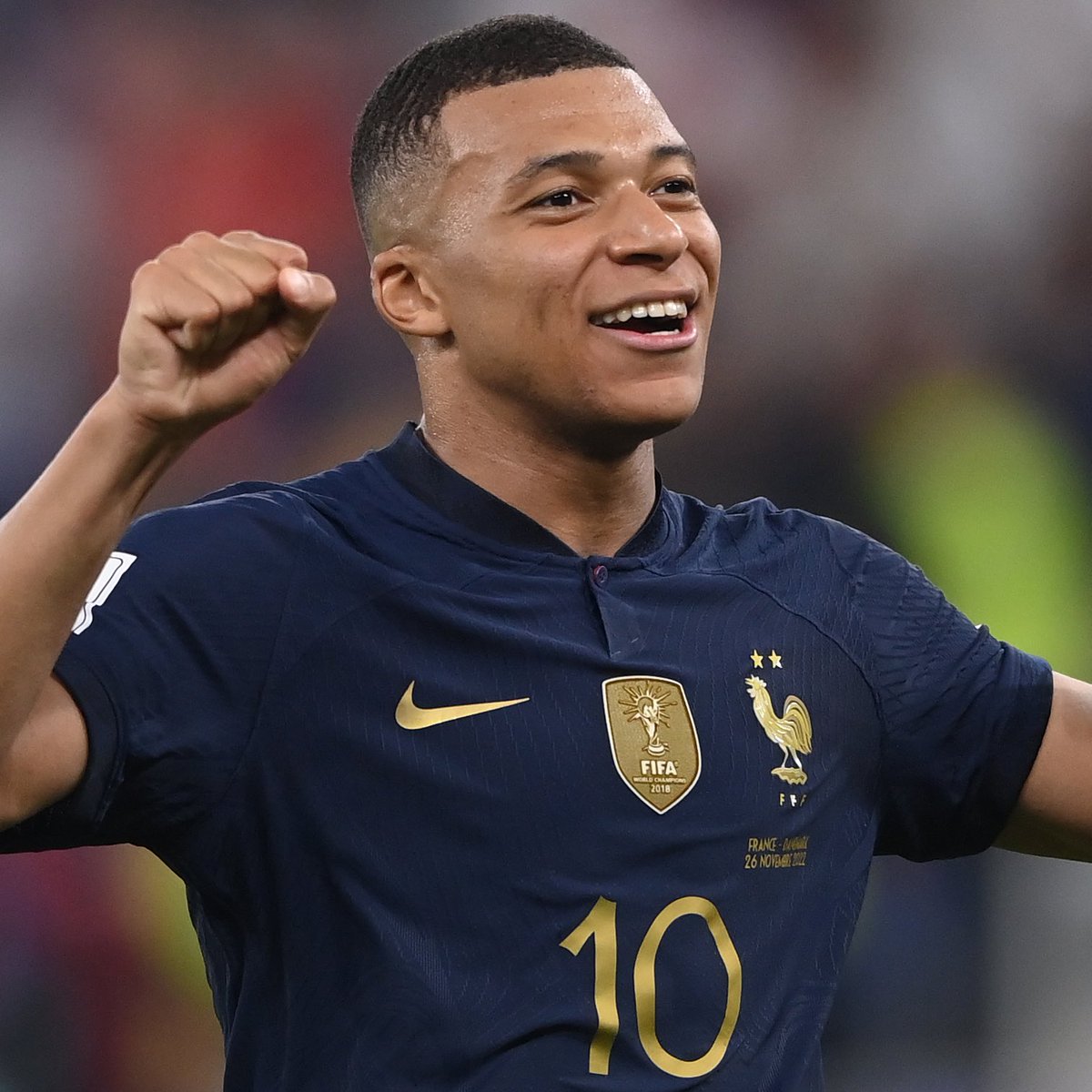 PopCrave's tweet photo. Kylian Mbappé takes home the @adidas Golden Boot at the 2022 #FIFAWorldCup after scoring EIGHT goals throughout the tournament. https://t.co/IHD4oZvuVR
