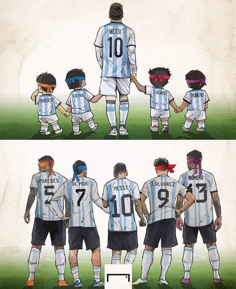 nandan_twt's tweet image. &quot;Tere deewano ne milkar, lo jhuka diya aasmaan&quot;
#Messi 🐐
#VamosArgentina