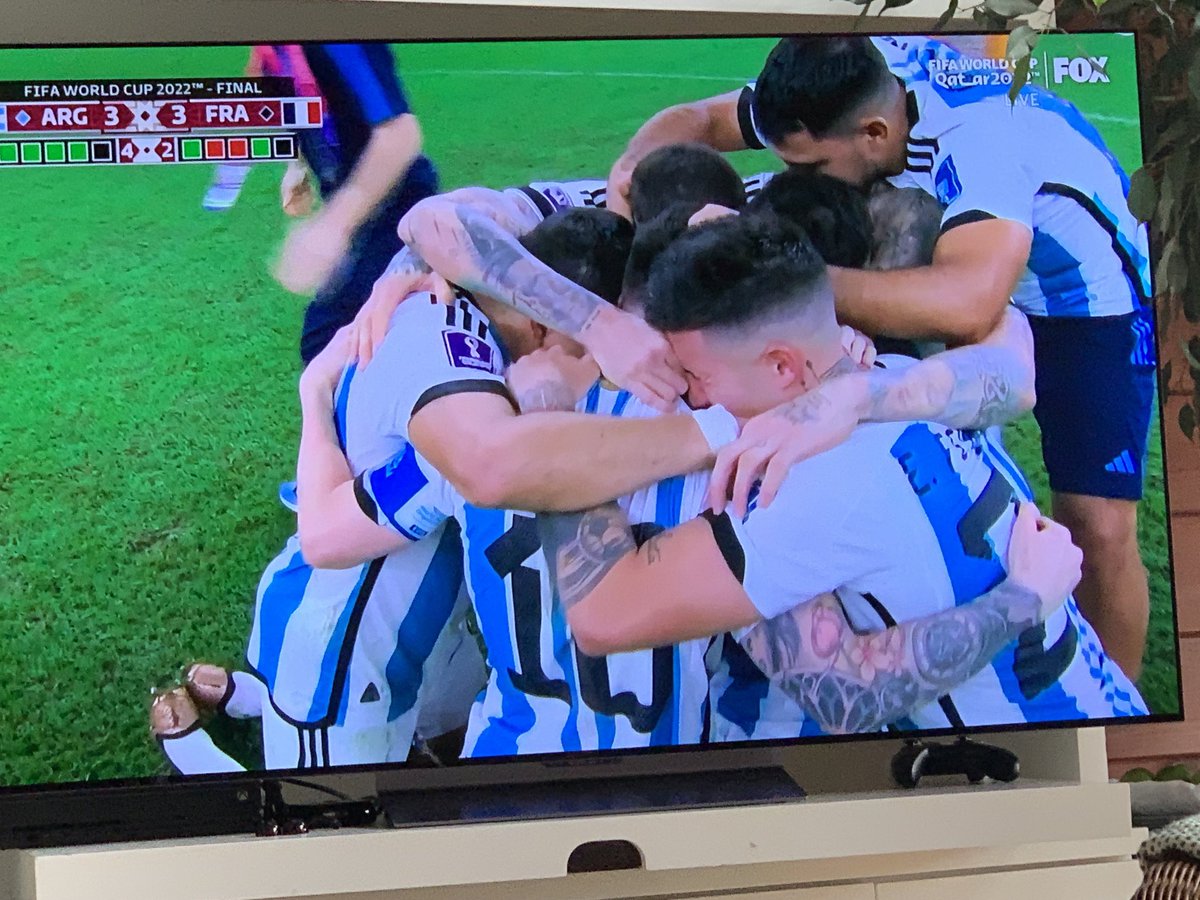 On Friday I had a lunch bunch with some 5th grade boys who I am sure are very happy right now. Vamos Argentina! What an exciting game!