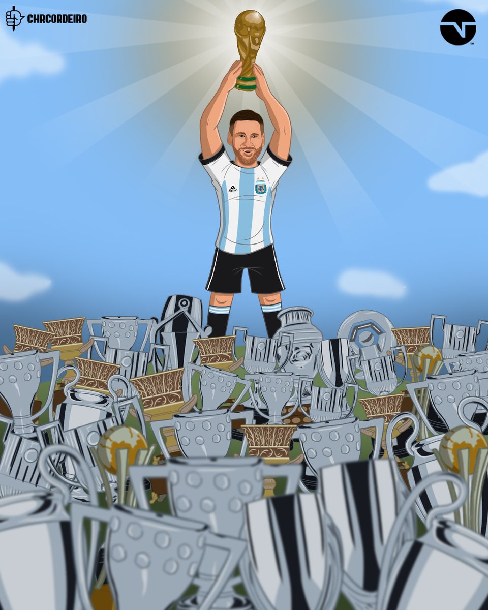 tntsportsmex's tweet photo. ¡El faltante! 🏆✨

Lo consiguió. Lionel Messi lo hizo. 

✍️ @chrcordeiro

#Qatar2022 | #FIFAWorldCup https://t.co/d1TYSfqaxo