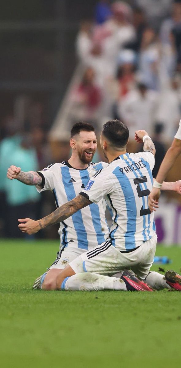 Esta vez son lágrimas de felicidad, capitán.