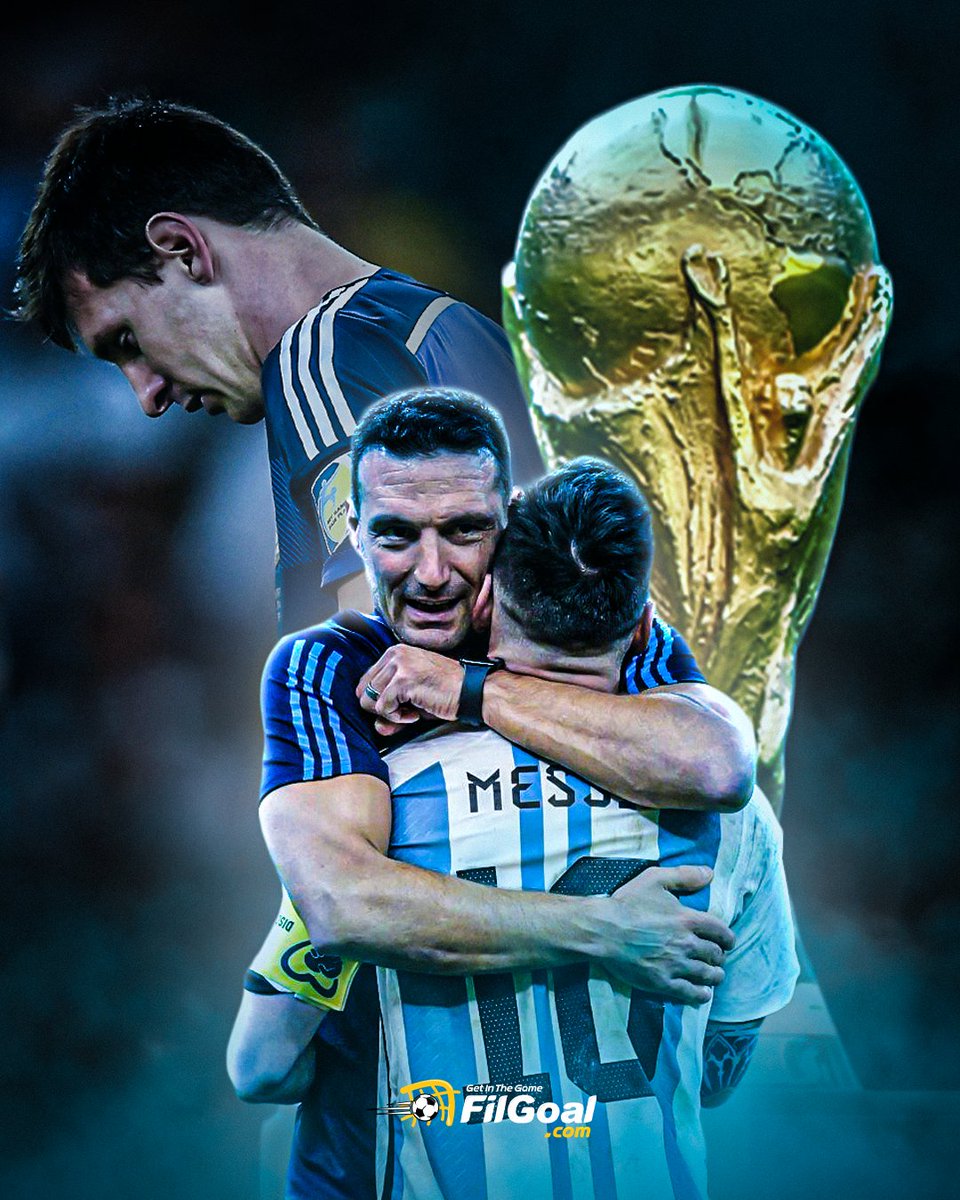 FilGoal's tweet photo. انفكت العقدة وانتهت سنوات العجاف.. ميسي بطلا لكأس العالم🇦🇷🇦🇷🇦🇷🇦🇷🇦🇷

 الخلطة السحرية التي صنعها ليونيل سكالوني وميسي جاءت بالمجد للأرجنتين 🏆🔝

#في_المونديال https://t.co/AXrdUfGekB