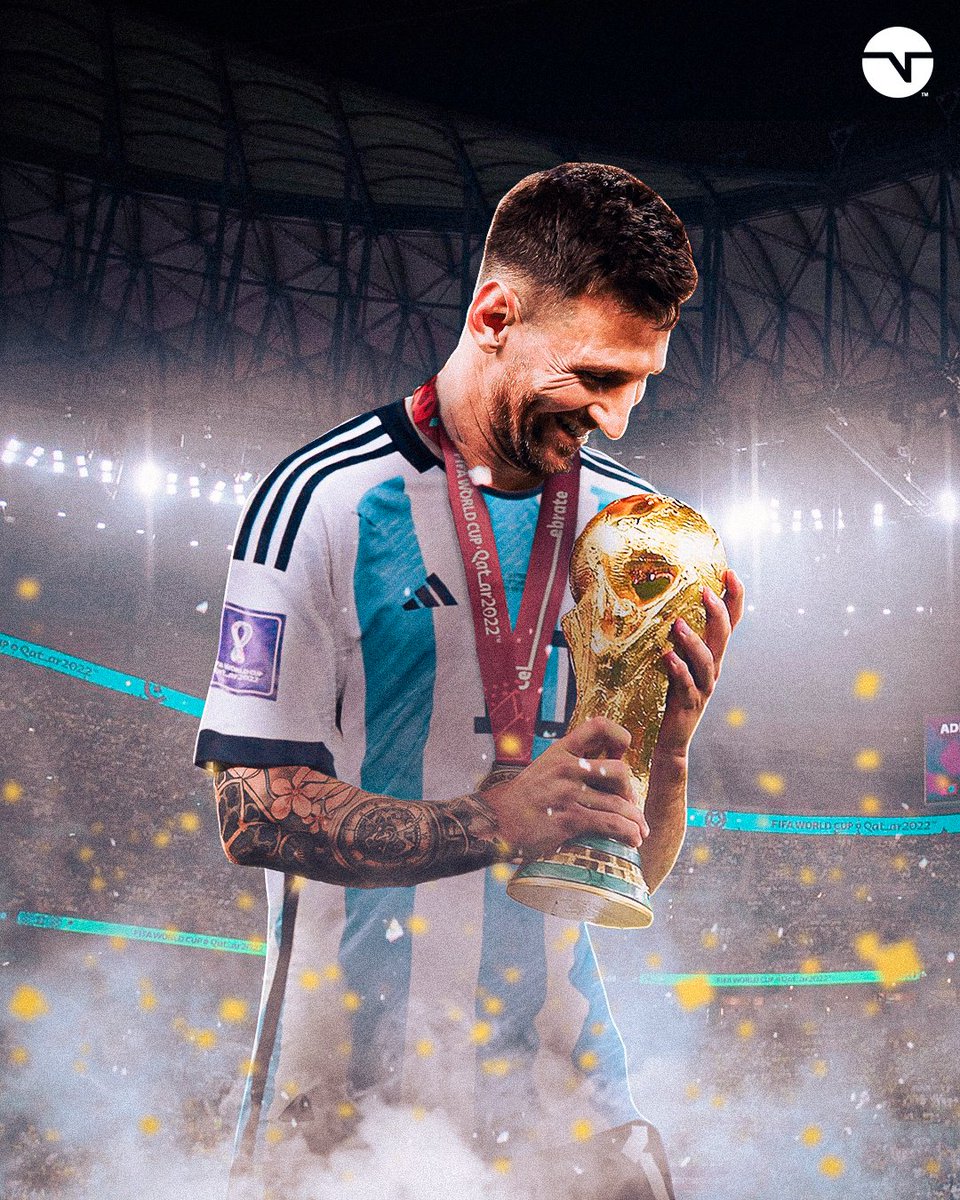 tntsportsmex's tweet photo. ¡MESSI ES CAMPEÓN DEL MUNDO! ¡LIONEL MESSI CONSIGUIÓ EL TERCER TÍTULO MUNDIAL PARA ARGENTINA! 🏆🇦🇷

¡EL MEJOR DE LA HISTORIA! 🐐

#Qatar2022 I #FIFAWorldCup https://t.co/rQAYkgdL6z
