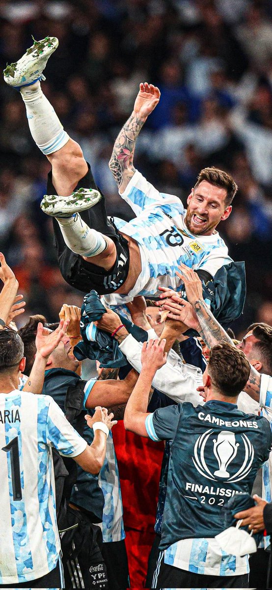 Finally world is concurred by a GOAT. Long Awaited, Well Deserved. #LionelMessi #Argentina #ArgentinavsFrance #Final #FIFAWorldCup
