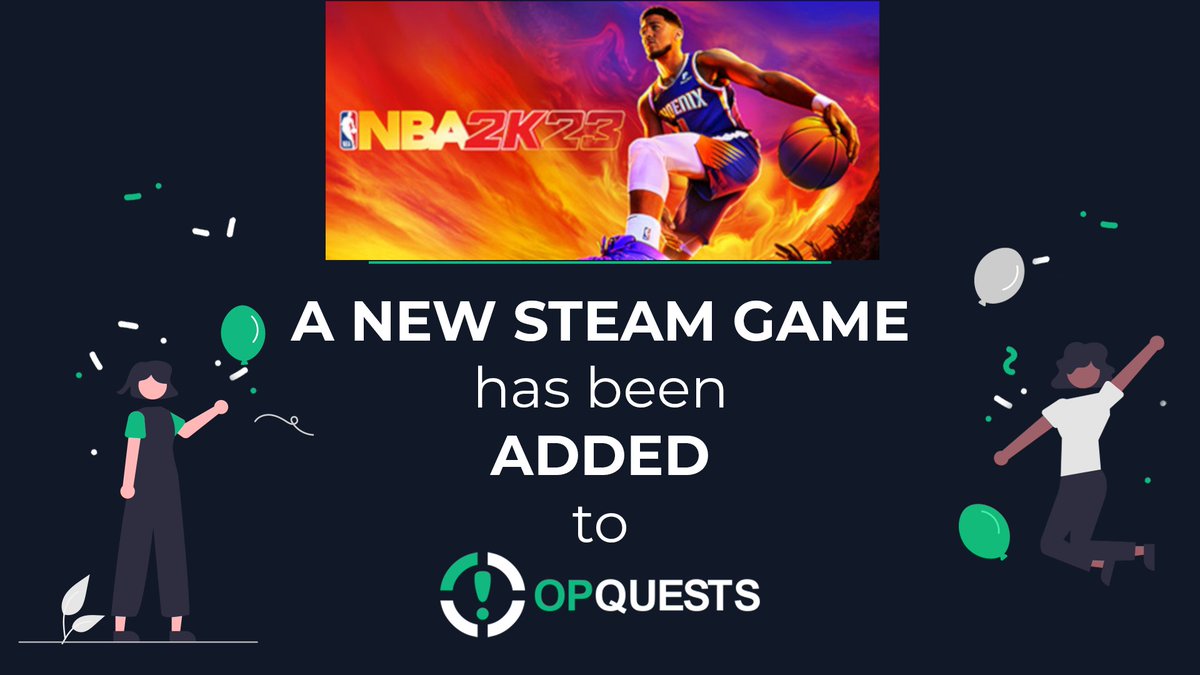 opquests's tweet photo. We just added NBA 2K23 on https://t.co/tCARTkgYbp 💚

✅Make sure to #claim it for free before it runs out!

✅Follow us to receive #updates on when we add the next batch of #free #Steam #games!

🎁 https://t.co/tCARTkgYbp 🎁

#giveaway #giveaways #freebies https://t.co/wenhd4Idz8