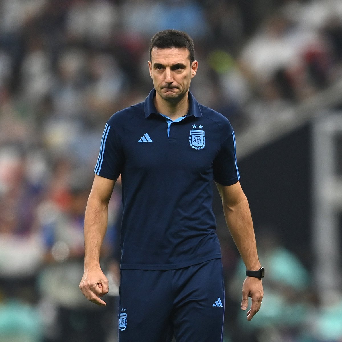 Lionel Scaloni. Campeón del Mundo.