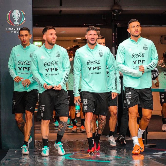binance's tweet photo. A training kit never looked so good. 

Congratulations @Argentina 🇦🇷 https://t.co/8DA620mNxU