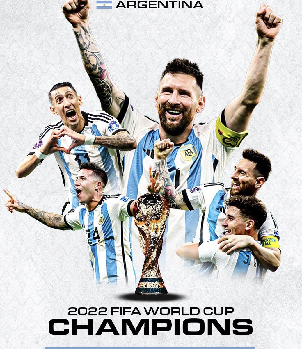 kochale950's tweet photo. Greatest final ever
Legends Messi and Mbappé
#FIFAWorldCup #FrancevsArgentina https://t.co/wKlg8mkSMh