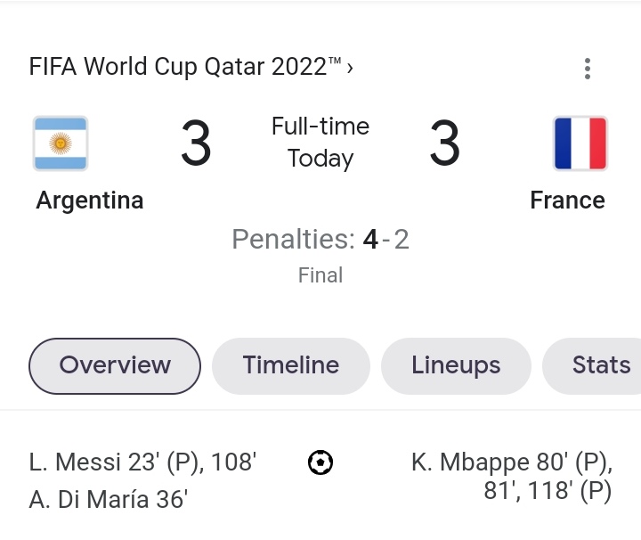 HasnaeAddioui's tweet photo. 🌎 BIG CONGRATS Argentina for today's big VICTORY 🏆
#WorldCupFinal #ArgentinaVsFrance
 @TeamMessi https://t.co/0laf4K2plI