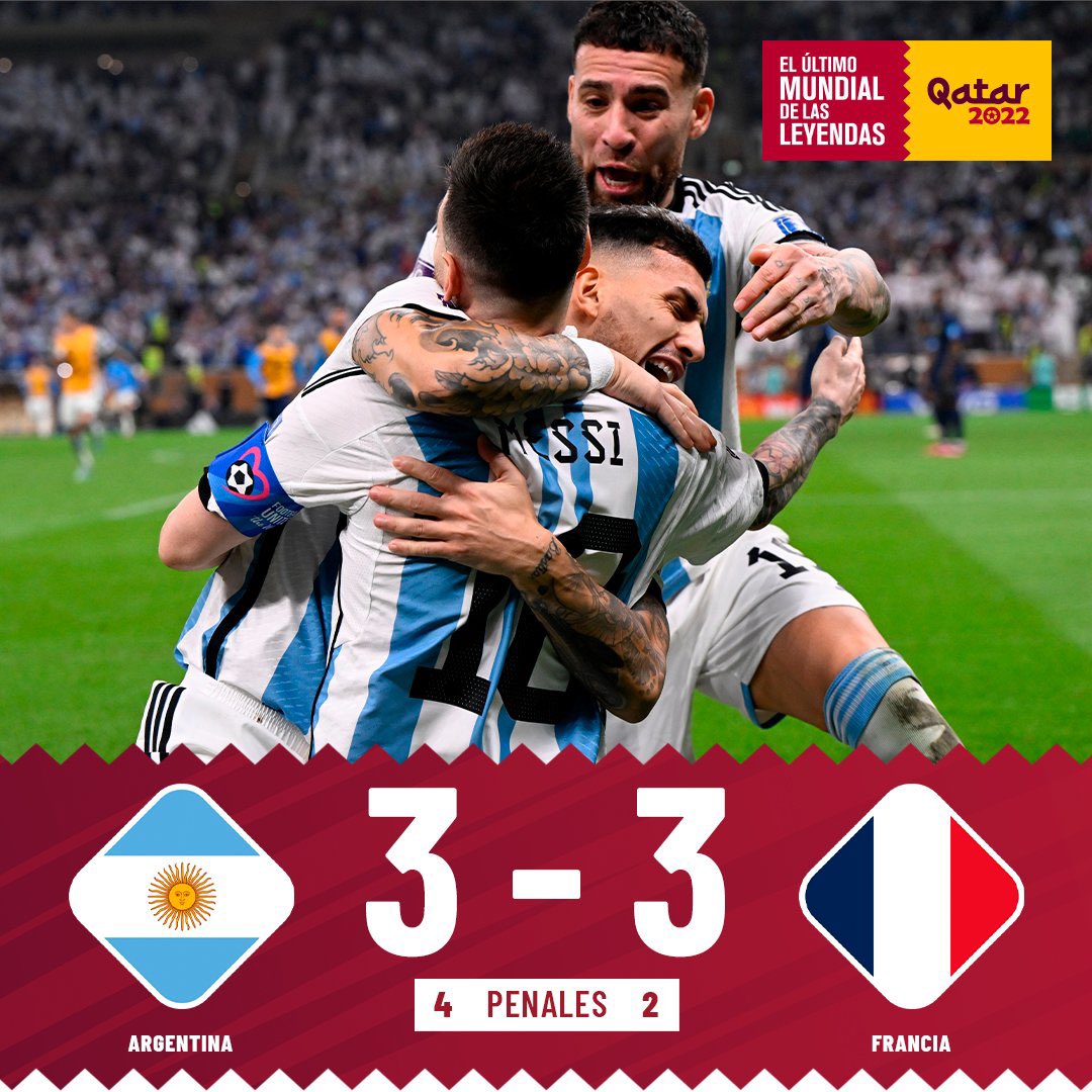 RUTHCASANGA's tweet photo. Que final más linda e infartante #FIFAWorldCup https://t.co/XtKdbhRQxy