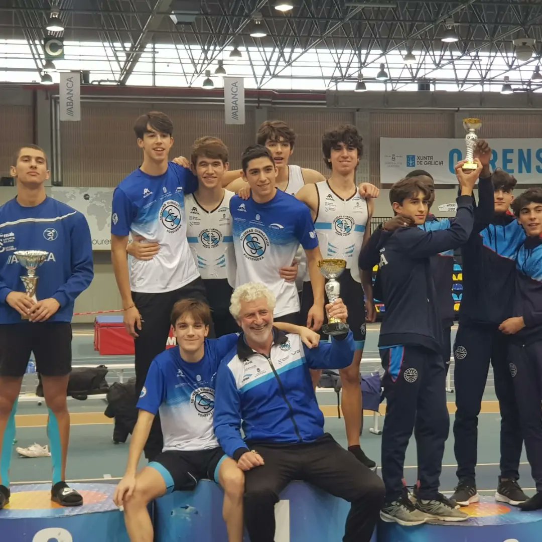 🏆 Doblete en el Campeonato Gallego de Combinadas por clubes 
🥇 Equipo masculino von 12106 puntos en total
🥇 Equipo femenino con 8.595 puntos en total

#atletismo #athletics #SGP1927 #pontevedra #pontevedrate #deportespontevedra #visitpontevedra #deputacionpontevedra