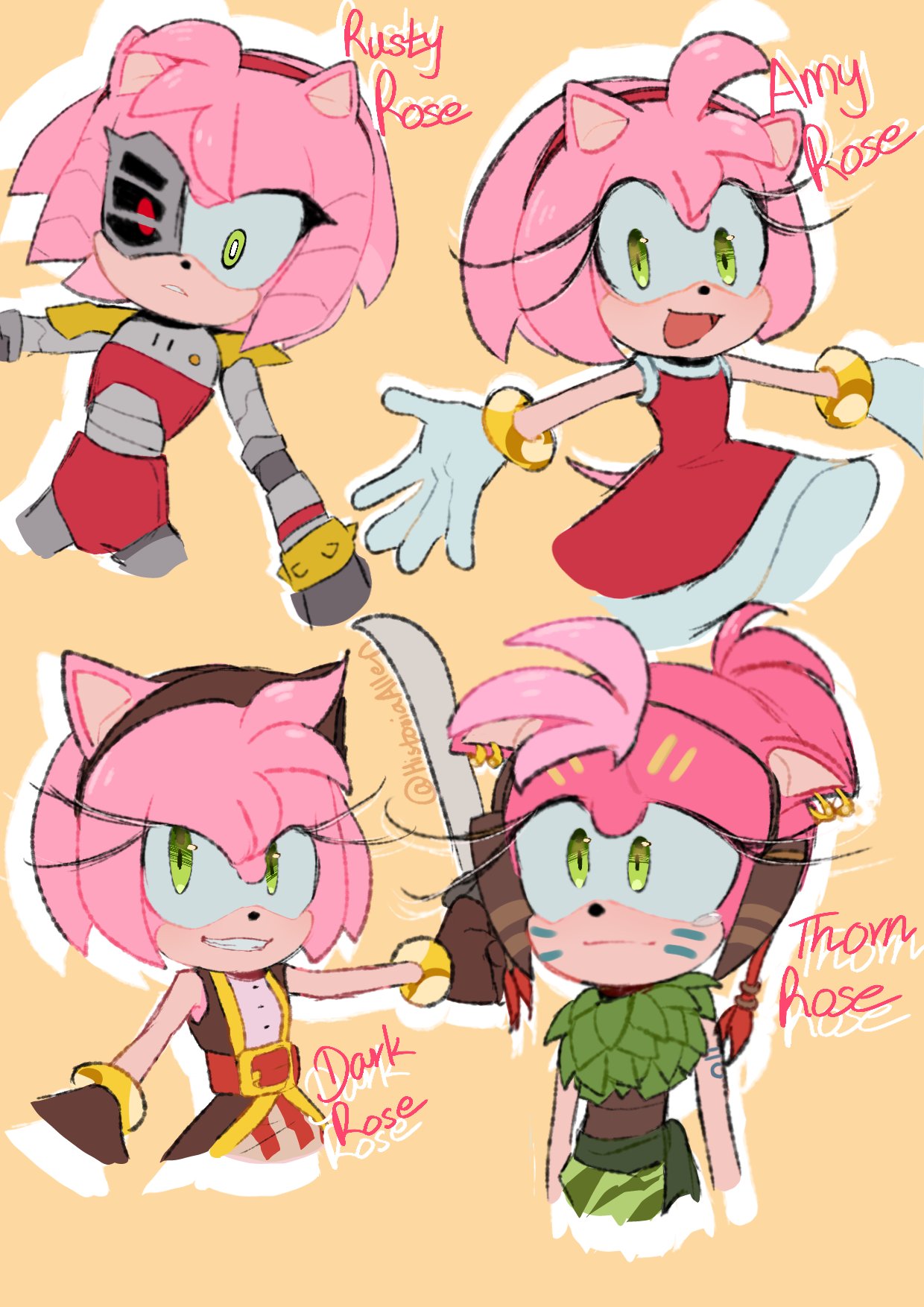 ❄️Kuu Kuu❄️ on X: Mwaahh #SonAmy #sonicfanart