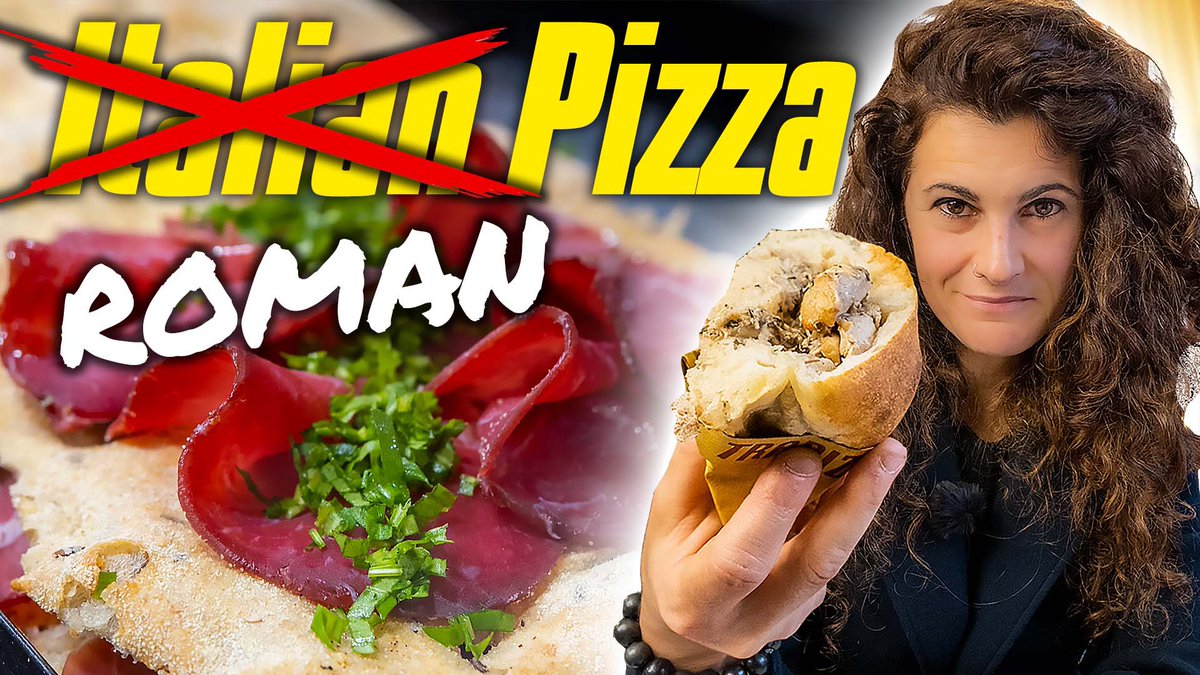 A classic mistake that I always used to make was assuming that ALL Italian food can be found ANYWHERE in Italy. Don’t expect Neapolitan pizza in Rome, but DEFINITELY check out these Roman pizzas!

Watch here! —> youtu.be/9wMnxzKxyq0