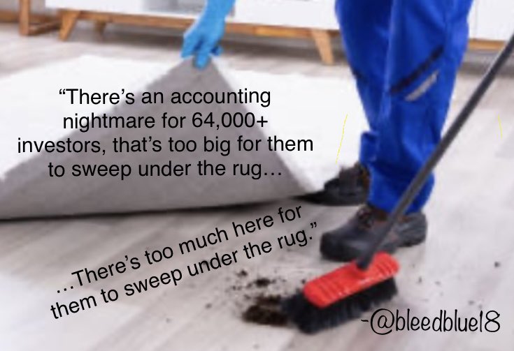 Dawn_of_Markets's tweet photo. I agree @bleedblue18. Expose the dirt and let the rug lay flat.
#RobbingRetail #TimeToCover #FairMarketsNow #ShortsCoverUp #finrafraud #MarketManipulation
$MMTLP $MMAT $AMC $GME @IRONMAN_APE @SmokeyStock @MetaGuyMarduk @TradingSecrets7 https://t.co/XDS2XtVKij