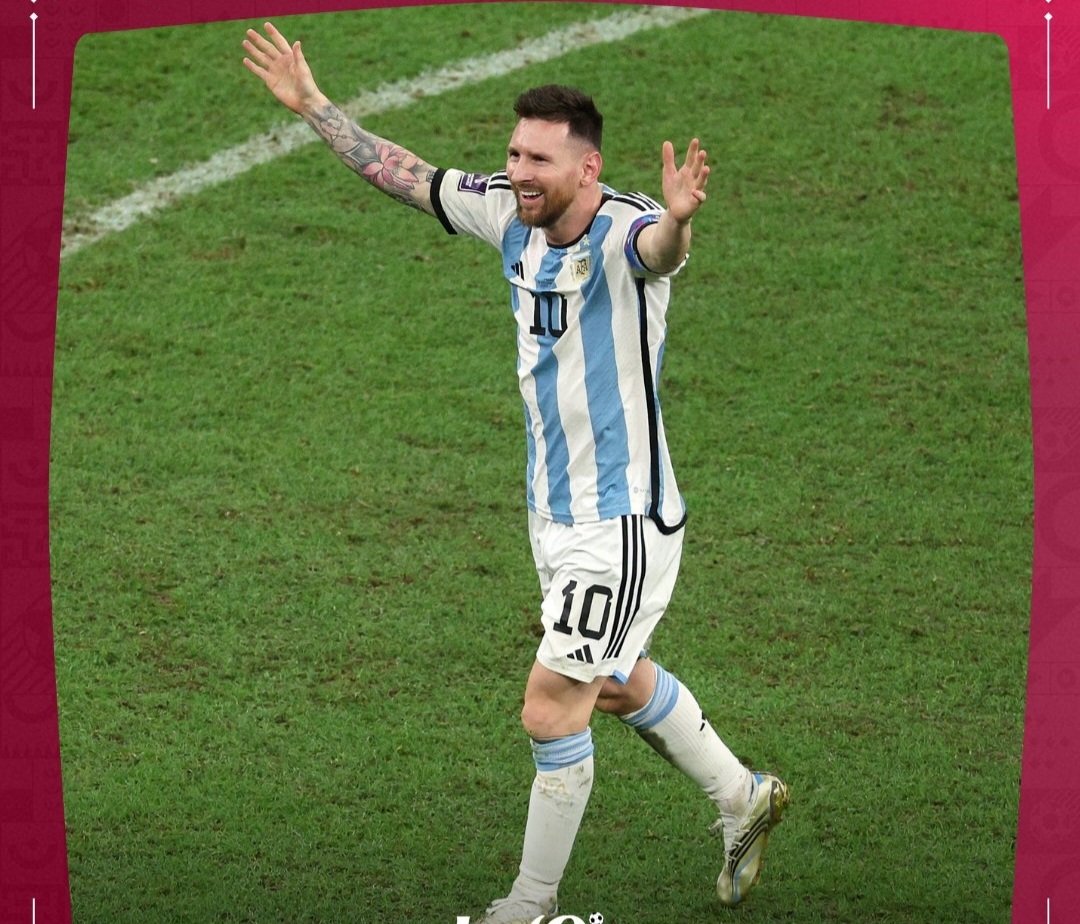 Malleshdatrika1's tweet photo. @hegdepooja Messi magic #WorldCup #WorldCupFinal #Messi𓃵 https://t.co/2Ar3yhP8FY